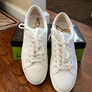 White Sam Edelman sneakers